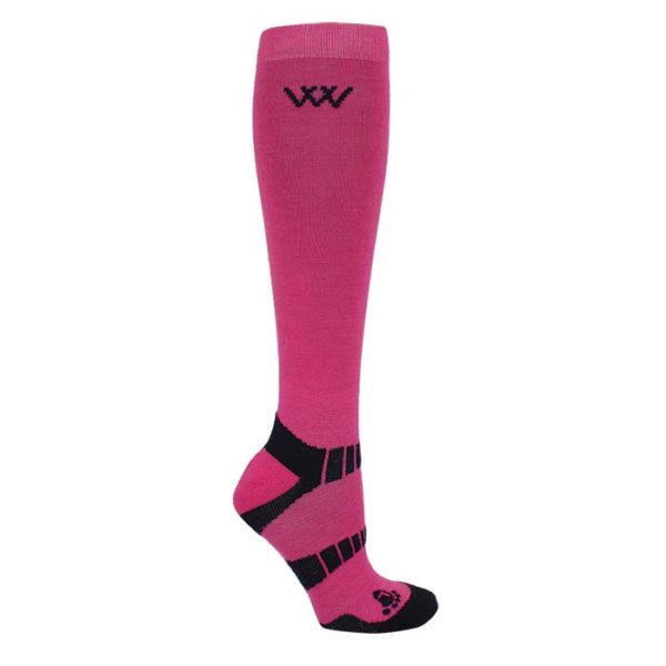 Ww0015 Winter Sock Pink Navy