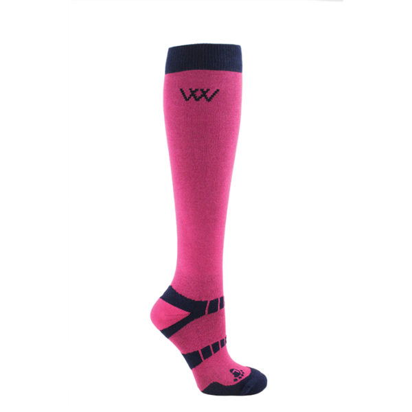 Ww0017 Bamboo Sock Long Pink2021