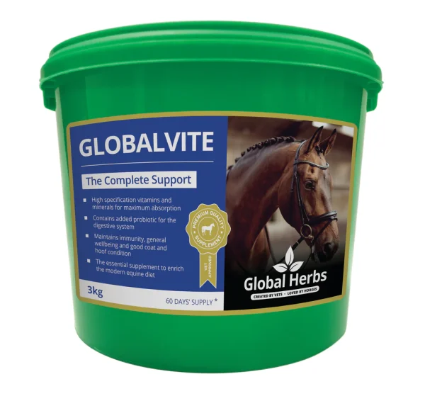 3kg Globalvite Powder Tub